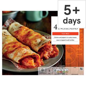 Tesco Tex Mex Chicken Enchiladas 480G