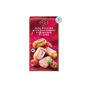 For You 12 Mini Eclairs with Raspberry Cream Filling