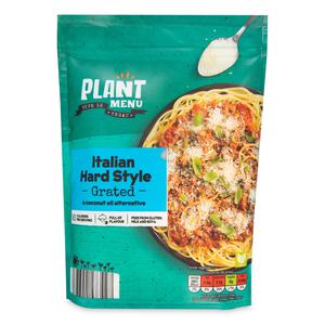 Plant Menu Italian Style Coconut Oil Alternative Grated Parmesan 100g