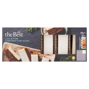 Morrisons The Best All Butter Christmas Cake Slices