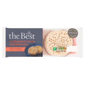 Morrisons The Best Crumpets with Sourdough