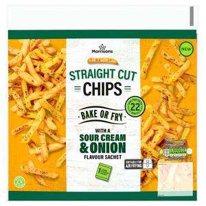 Morrisons Sour Cream & Onion Sachet Chips