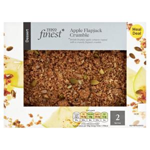 Tesco Finest Apple Flapjack Crumble 250G