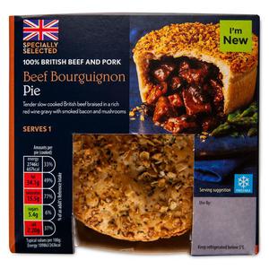 Specially Selected Beef Bourguignon Pie 250g