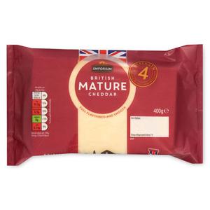 Emporium British Mature Cheddar 400g