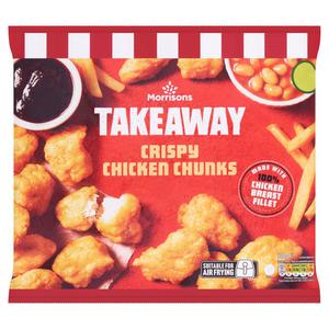 Morrisons Takeaway Crispy Chicken Breast Chunks