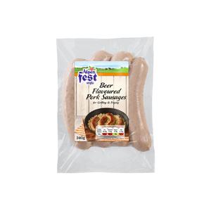 Alpenfest Beer Flavoured Pork Sausages