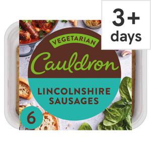 Cauldron 6 Lincolnshire Sausages 276G