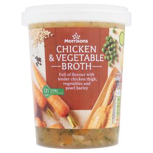 Morrisons Chicken & Vegetable Broth