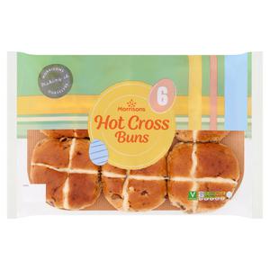 Morrisons Hot Cross Buns