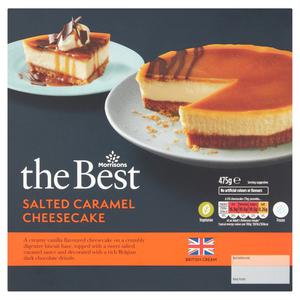 Morrisons The Best Salted Caramel Cheesecake