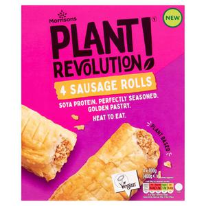 Morrisons Plant Revolution Sausage Rolls