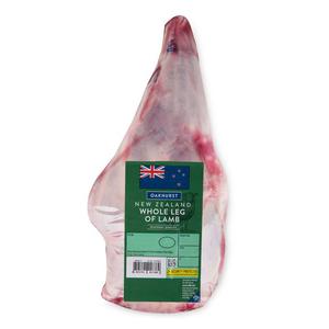 Oakhurst Whole Leg Of Lamb Typically 2.5kg