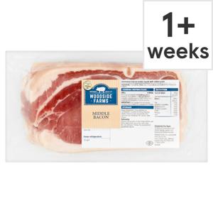 Woodside Farms Middle Bacon 500G