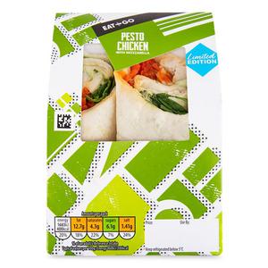 Eat & Go Chicken & Pesto Wrap 194g