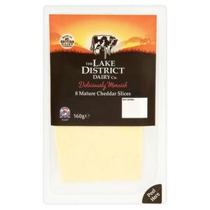 Lake District 8 Mature Cheddar Slices