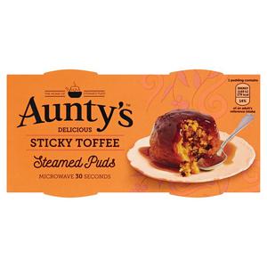 Aunty's Sticky Toffee Steamed Puddings