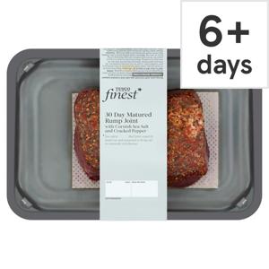 Tesco Finest Rump Joint Cornish Sea Salt & Pepper 500G