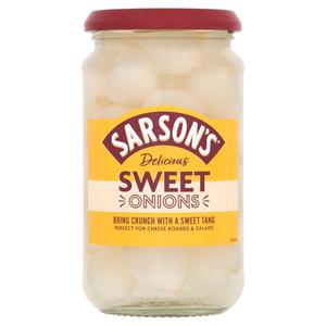 Sarson's Sweet And Mild Silverskin Onions (460g)