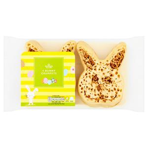 Morrisons Easter Bunny Crumpets