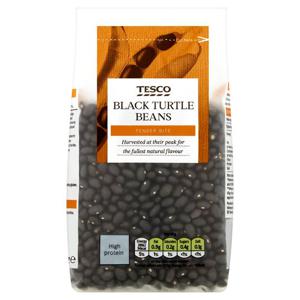 Tesco Black Turtle Beans 500G