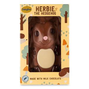 Dairyfine Herbie The Hedgehog Milk Chocolate Character 170g