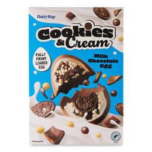 Dairyfine Cookies And Cream Egg 200g