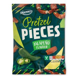 Snackrite Jalapeno Flavour Pretzel Pieces 125g