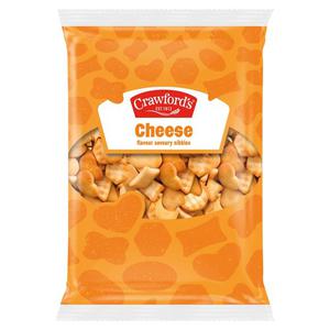 Crawfords Cheese Flavour Savoury Nibbles 250g