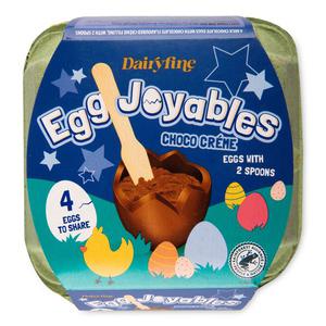 Dairyfine Choco Creme Eggjoyables 4x36g