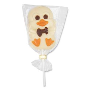 Dairyfine White Chocolate Lollipop With Chick Coloured Decoration 35g