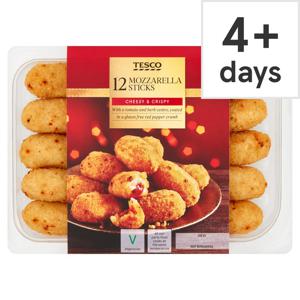 Tesco 12 Tomato & Mozzarella Sticks 240G