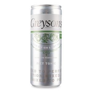 Greysons Dry Gin & Diet Tonic 250ml