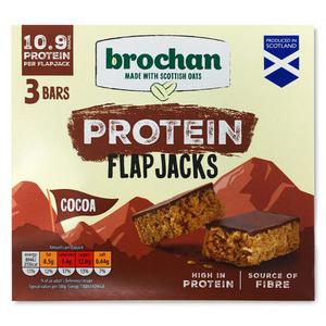 Brochan Protein Flapjacks 3x50g