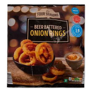 Four Seasons Beer Battered Onion Rings 400g