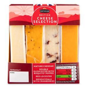 Emporium British Cheese Selection 80g