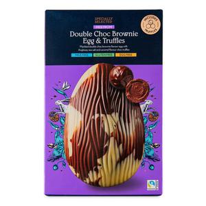 Specially Selected Free From Double Choc Brownie Egg & Truffles 200g