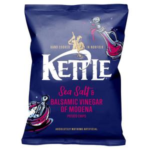 Kettle Chips Kettle Sea Salt & Balsamic Vinegar Of Modena Potato Chips 130g