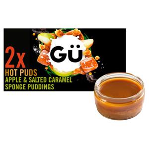 Gu 2 Apple & Salted Caramel Sponges 2X82g