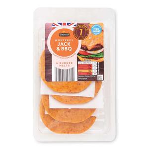 Emporium Monterey Jack & BBQ Burger Melts 100g