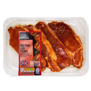 Ashfields Grill BBQ Pork Loin Steaks 440g