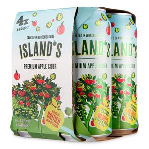 Taurus Islands Premium Apple Cider 4x440ml