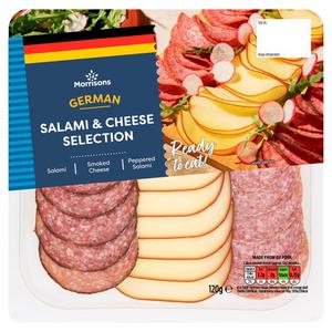 Morrisons German Salami And Cheese Selection