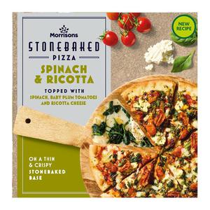 Market Street Morrisons 10" Thin Spinach & Ricotta