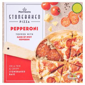 Market Street Morrisons 10" Thin Pepperoni