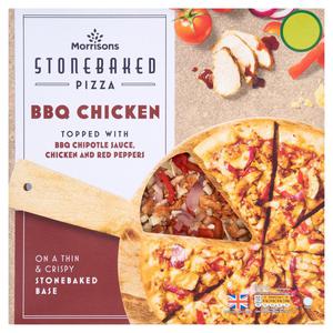 Market Street Morrisons 10" Thin BBQ Chicken