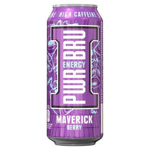Pwr-bru Energy Maverick Berry 500ml
