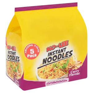 Ko - Lee Instant Noodles Curry Flavour 5 Pack