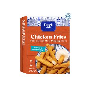 Dutch Style Chicken Fries with Mayonnaise Dip