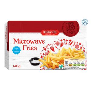 Belgian Style Microwave Fries